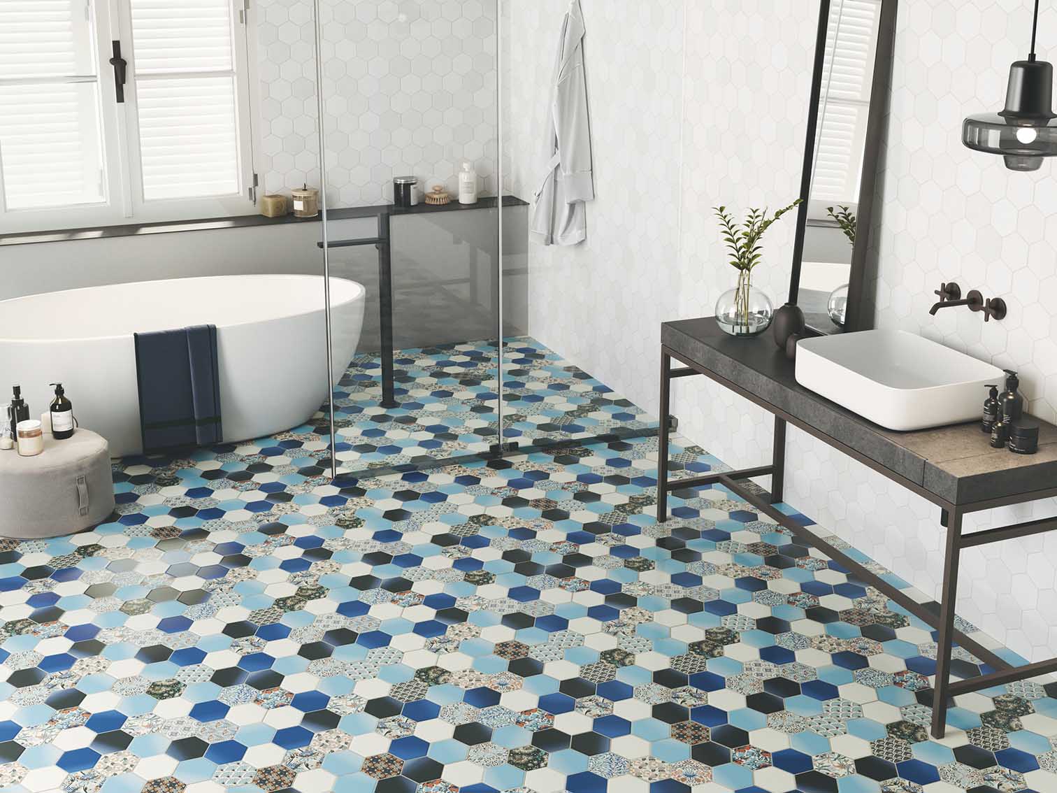 ELD-實景-BOBO花磚-01藍 26.5X51