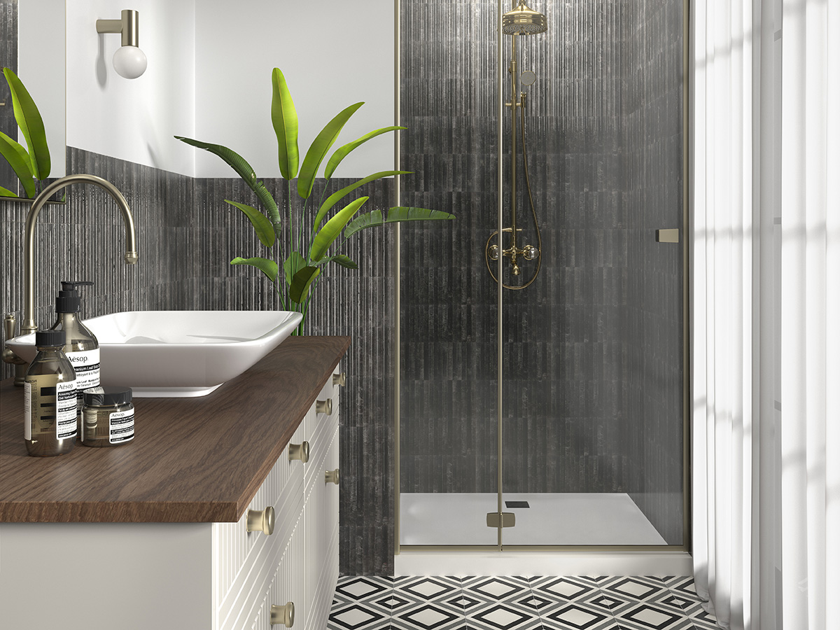 ELD-條條-07黛黑15x30 實景圖